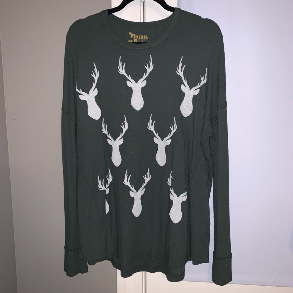 Show Me Your MuMu Deer Sweater
